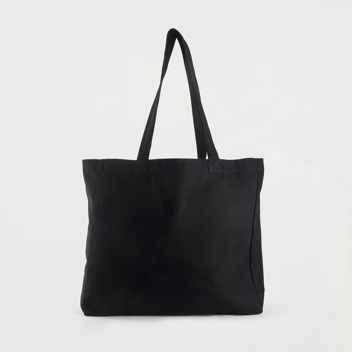 Customisable Black Canvas Tote Bag | Promotional and Eco-Friendly