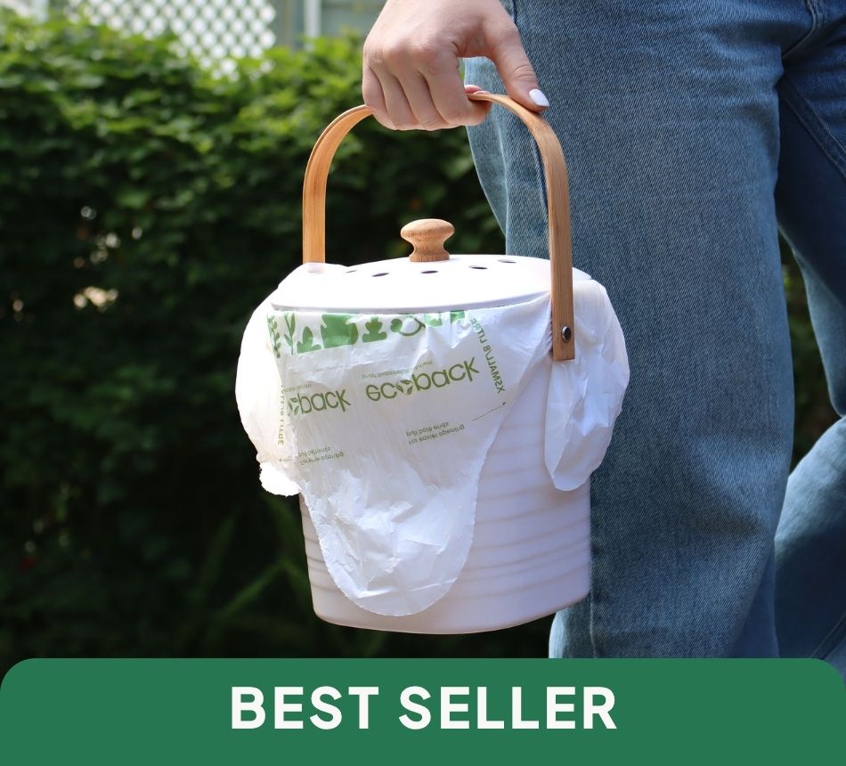 Best Selling Kitchen Bench-Top Compost Caddy 