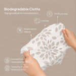 Ecopack multi-purpose bamboo cleaning cloths material