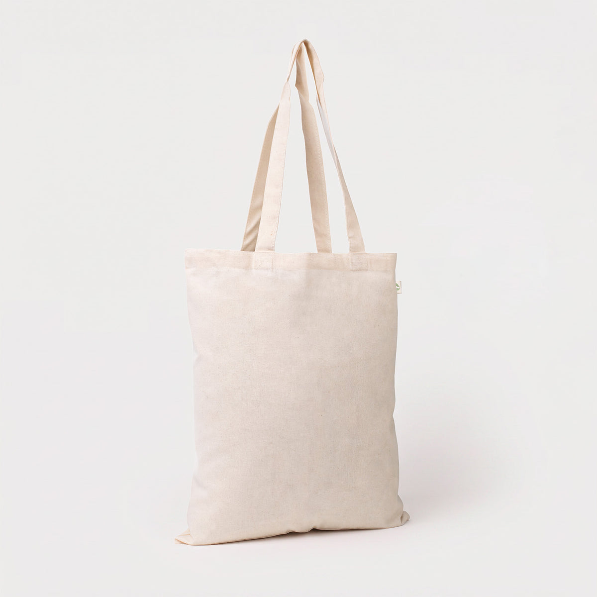 Ecobags Natural Calico Promotional Bags Angled View