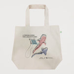 Ecobags Certified Organic Canvas Tote Bag ‘Good Grocer’ - Australian Marine - Guy Shoval 1