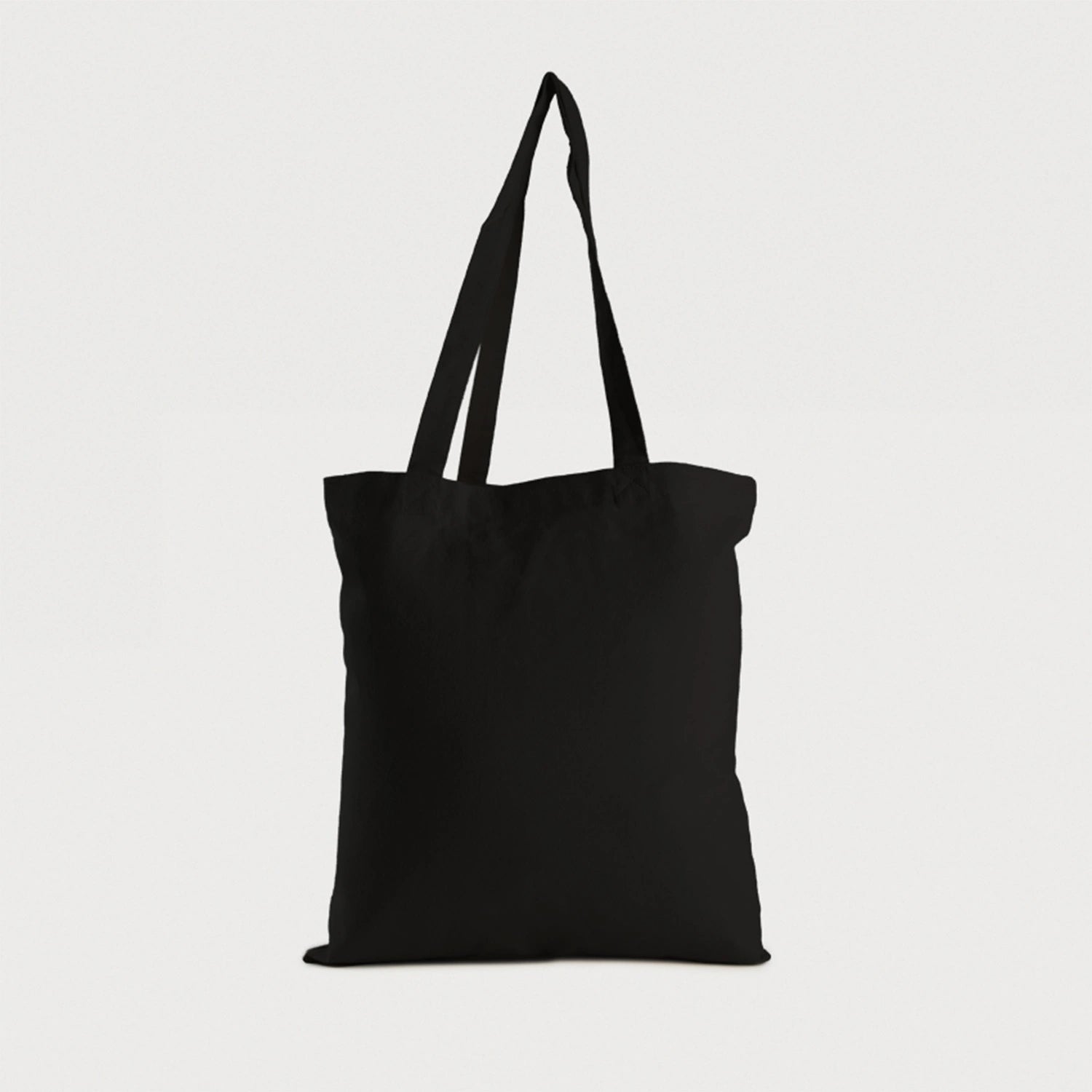 Ecobags Promotional Tote Bag Black Canvas