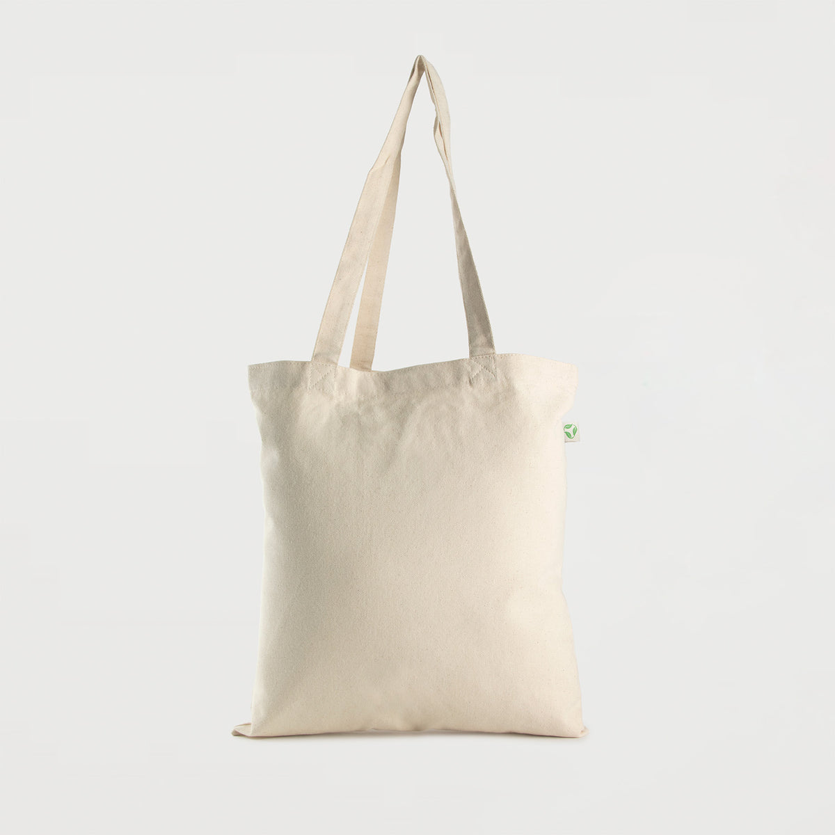 Ecobags promotional tote bag natural canvas