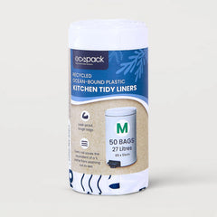 Ecopack 27L Recycled Plastic Bin Liners