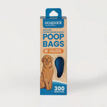 Ecopack Recycled Plastic Dog Poop Bags Dispenser box (300 Bags)