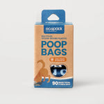 Ecopack recycled plastic dog poop bags 90 bags in a box
